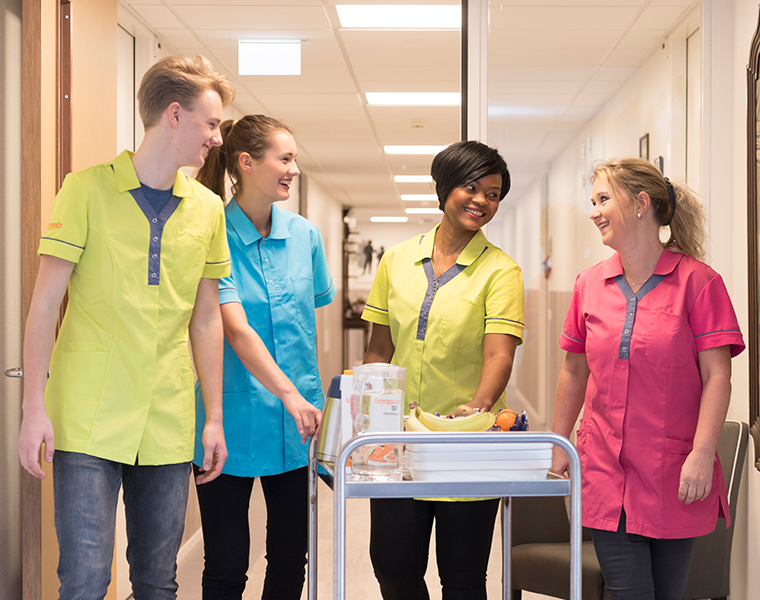 Verzorgende IG collega's Marente